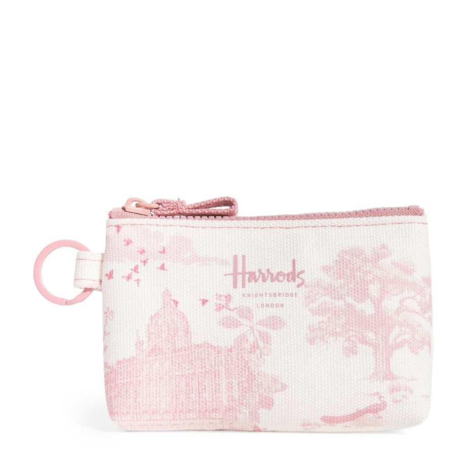 Pink Toile Coin Purse