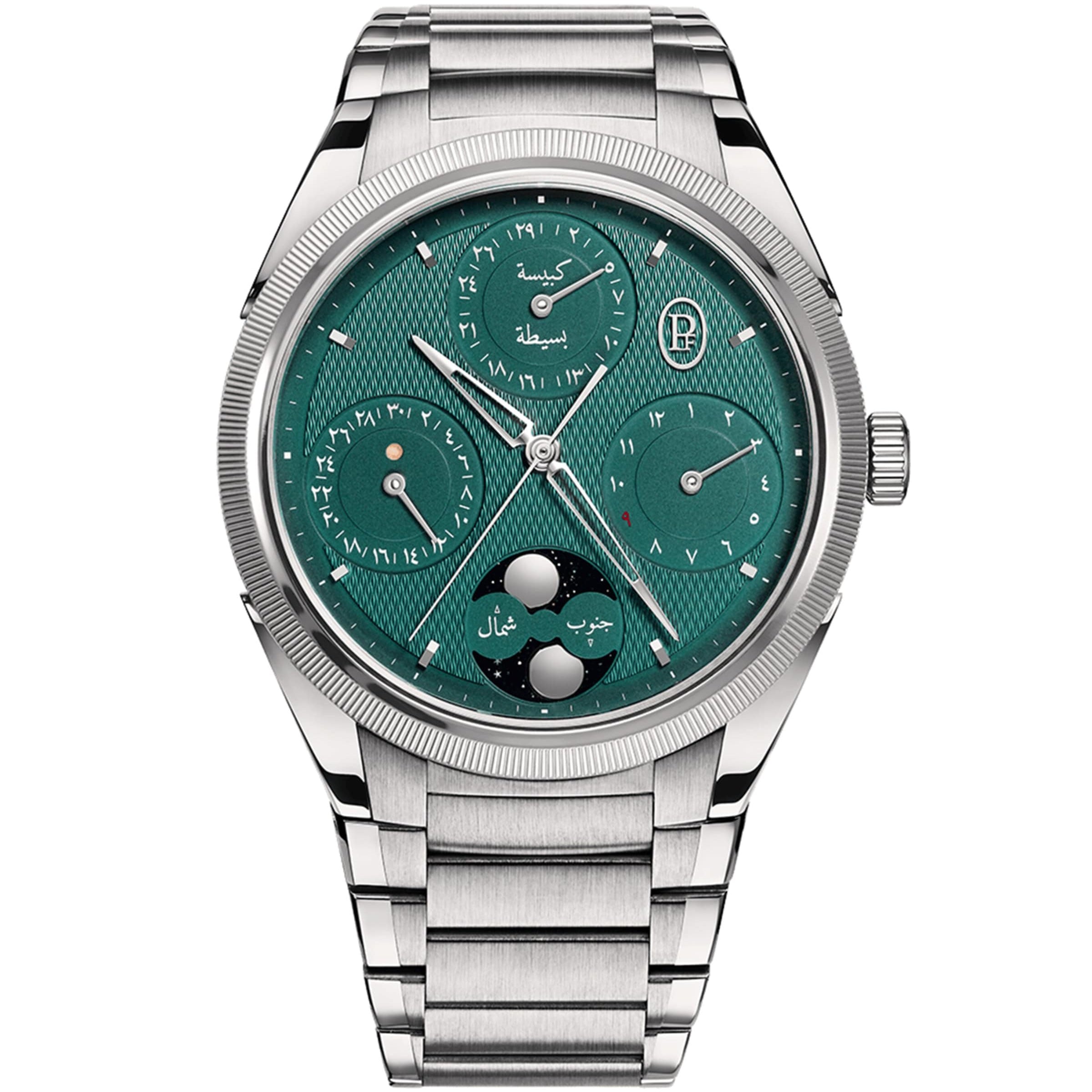 Stainless Steel Tonda PF Hijri Perpetual Calendar Watch 42mm