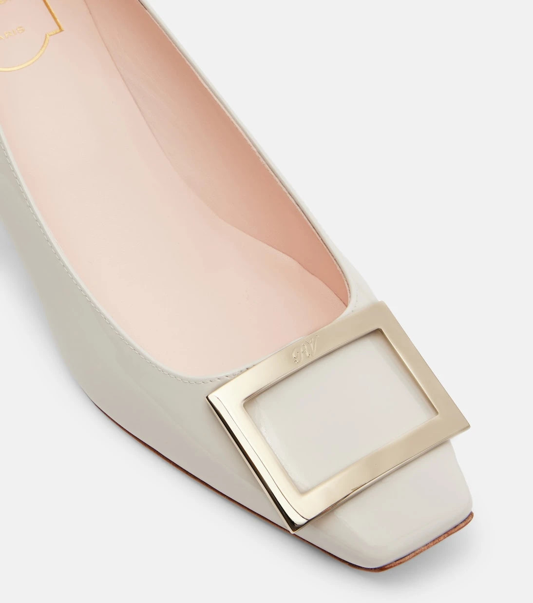 Roger Vivier - Trompette 45 patent leather pumps