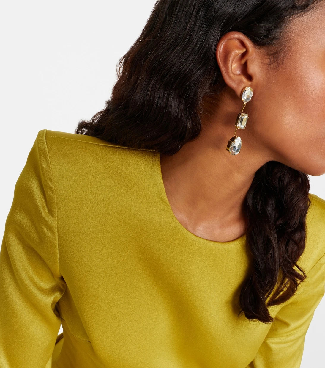 Jennifer Behr - Allanah crystal-embellished earrings