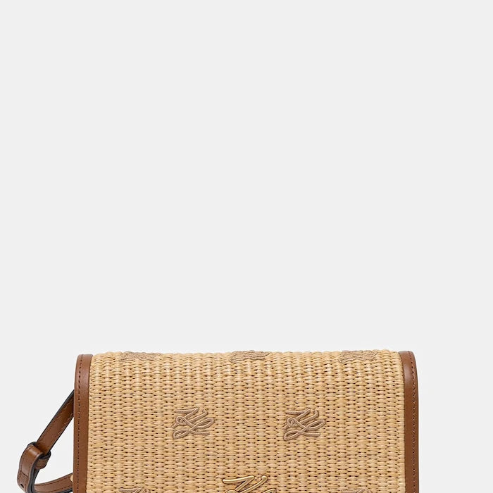 Karl Lagerfeld чанта crossbody дамска от кожа K/AUTOGRAPH