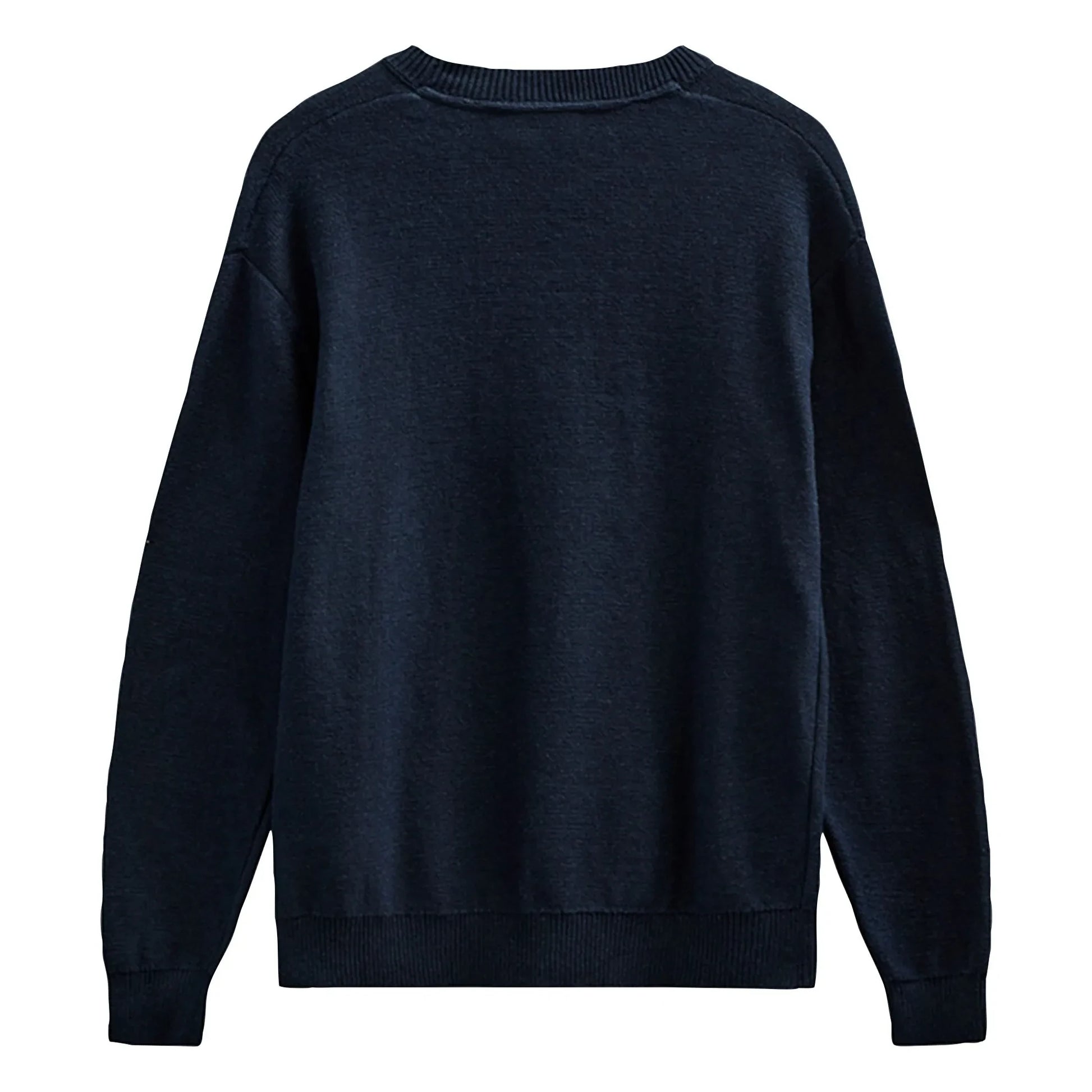Anerkjendt - Akebbe Cotton Sweater | Dark Blue