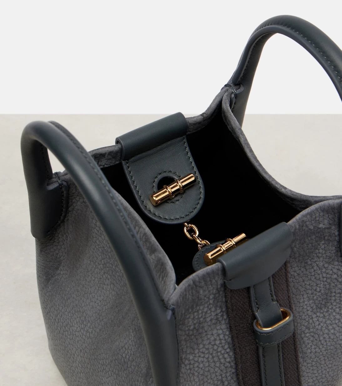 Loro Piana - Bale Micro leather bucket bag
