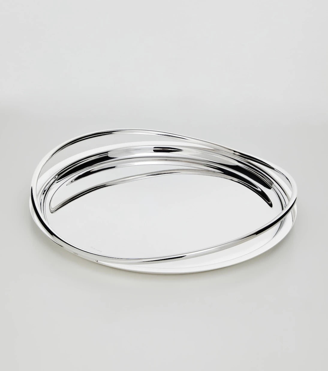 Christofle - Vertigo silver-plated tray by Andrée Putman