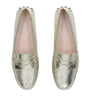 Tod's Gold Leather Gommino Driving Shoes