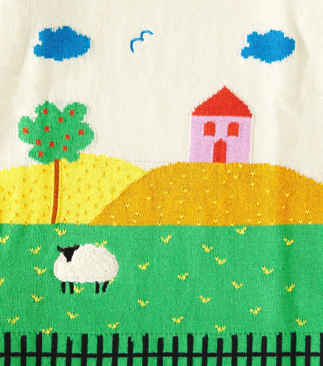 Stella McCartney Kids - Cotton and wool sweater dress