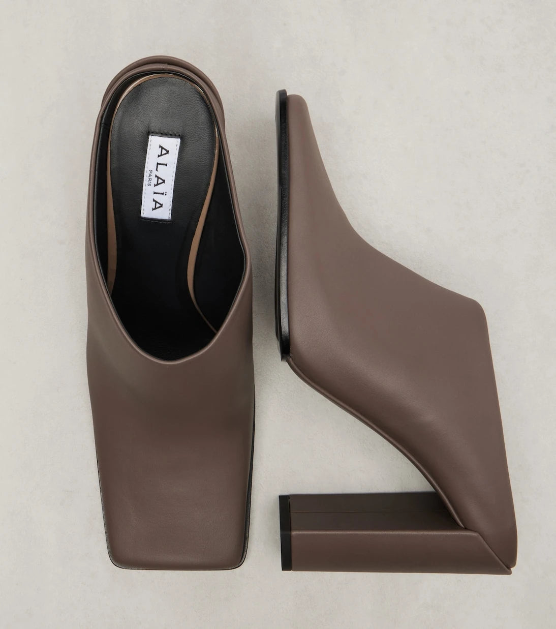 Alaïa - Leather mules
