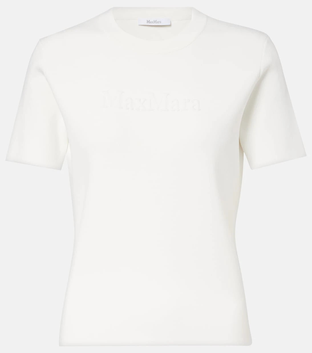 Max Mara - Adelio logo crêpe T-shirt