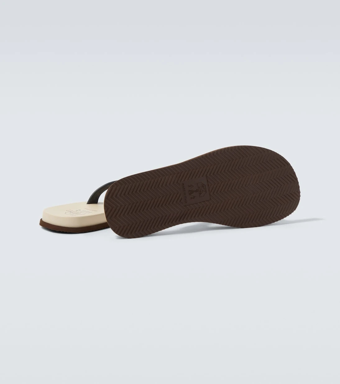 Brunello Cucinelli - Suede thong sandals