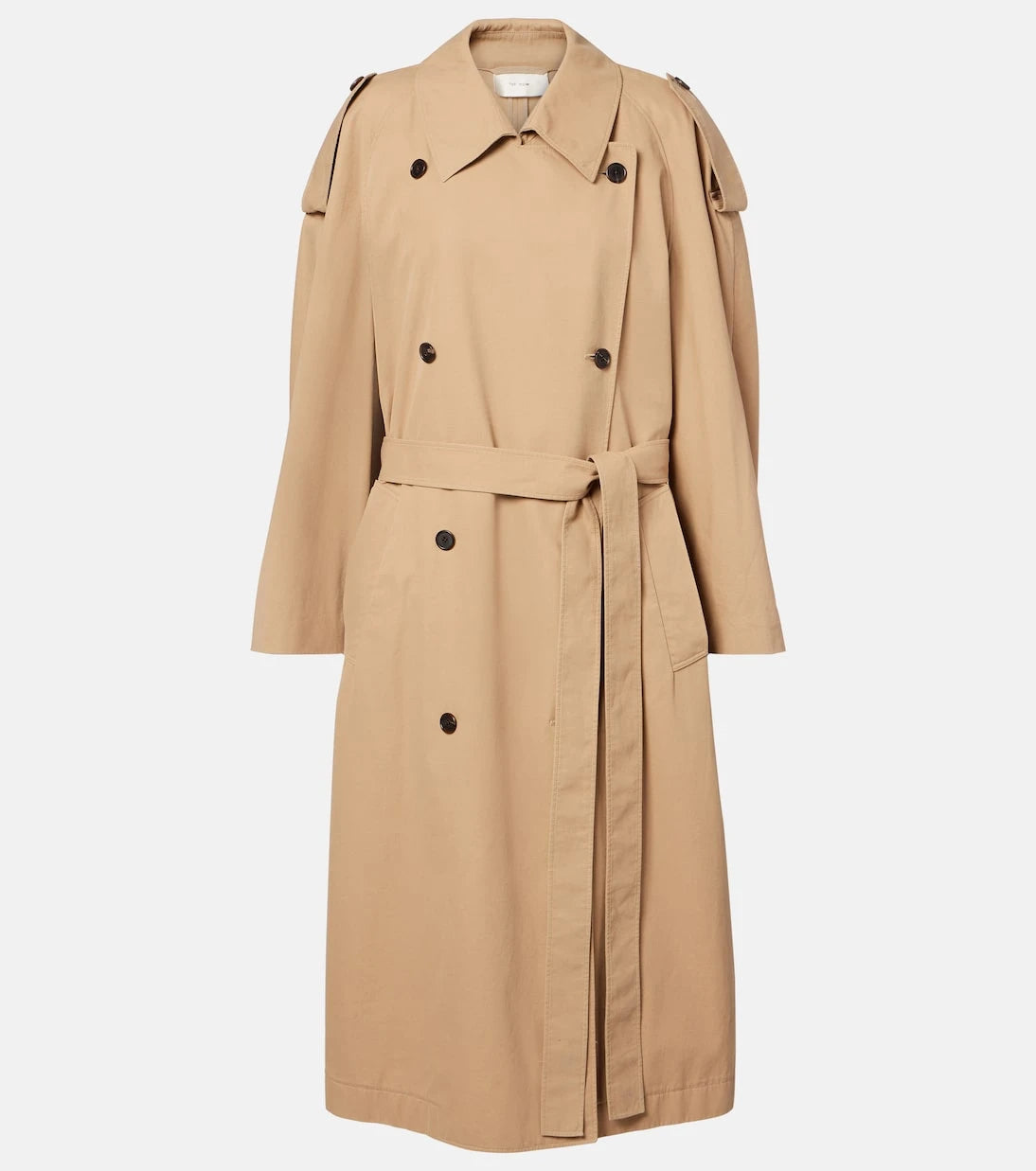 The Row - Dester cotton and cashmere trench coat