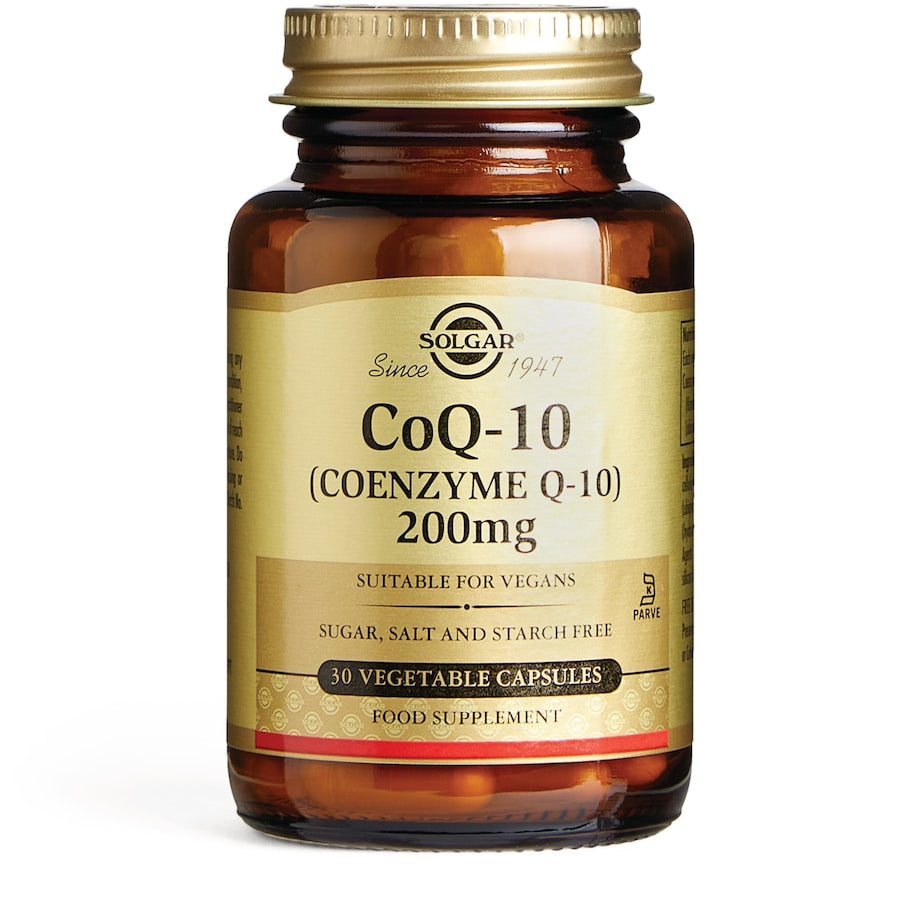 CoQ-10 (Coenzyme Q-10) Vegetable Capsules (30 x 200mg)