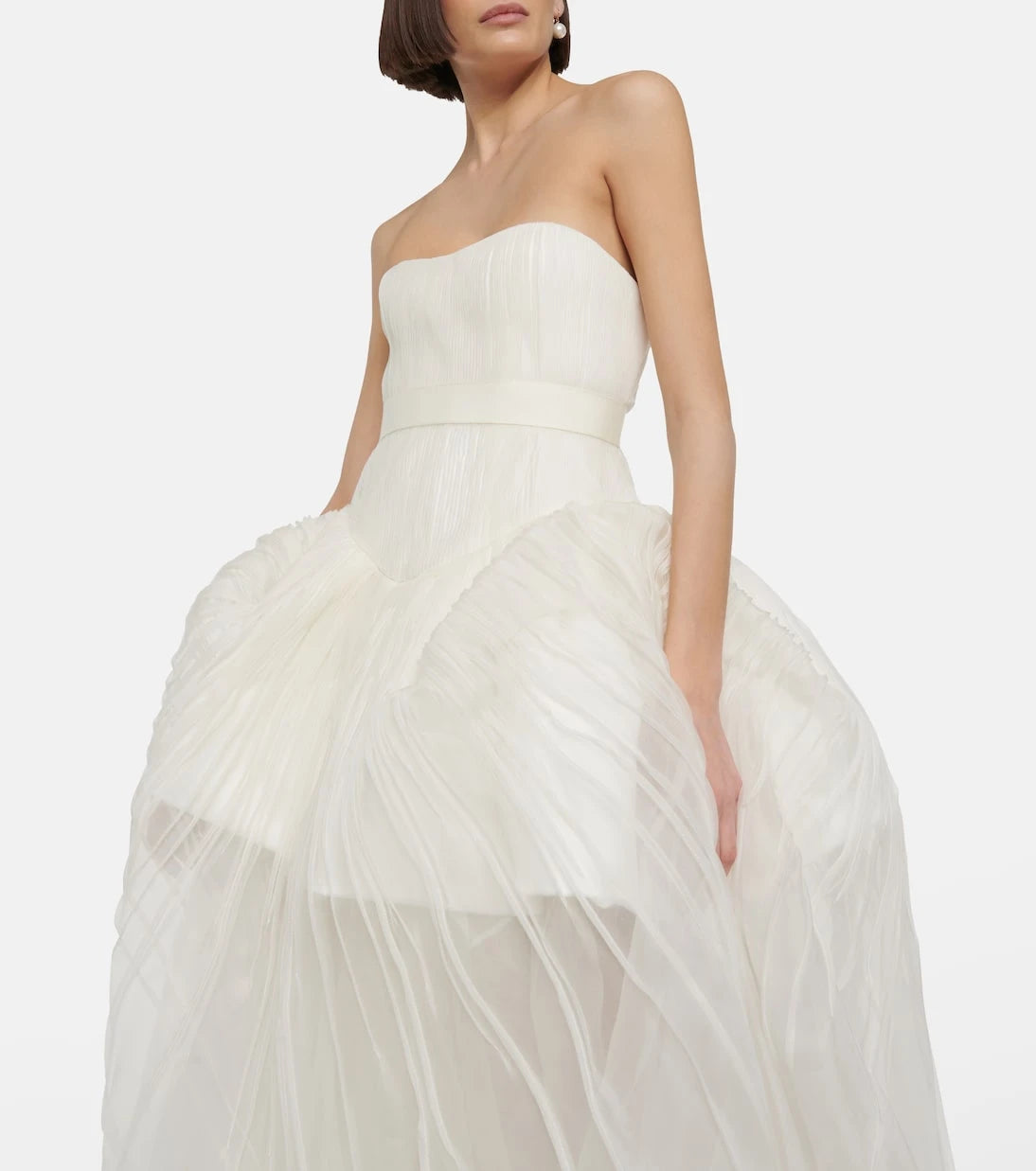 Danielle Frankel - Bridal Emory silk organza gown
