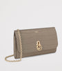 Mulberry Neutral Small Leather Amberly Clutch Bag