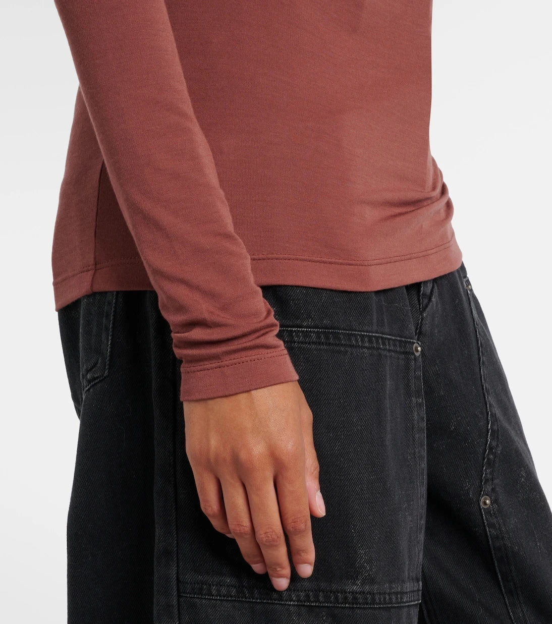 Marant Etoile - Dressi draped jersey top