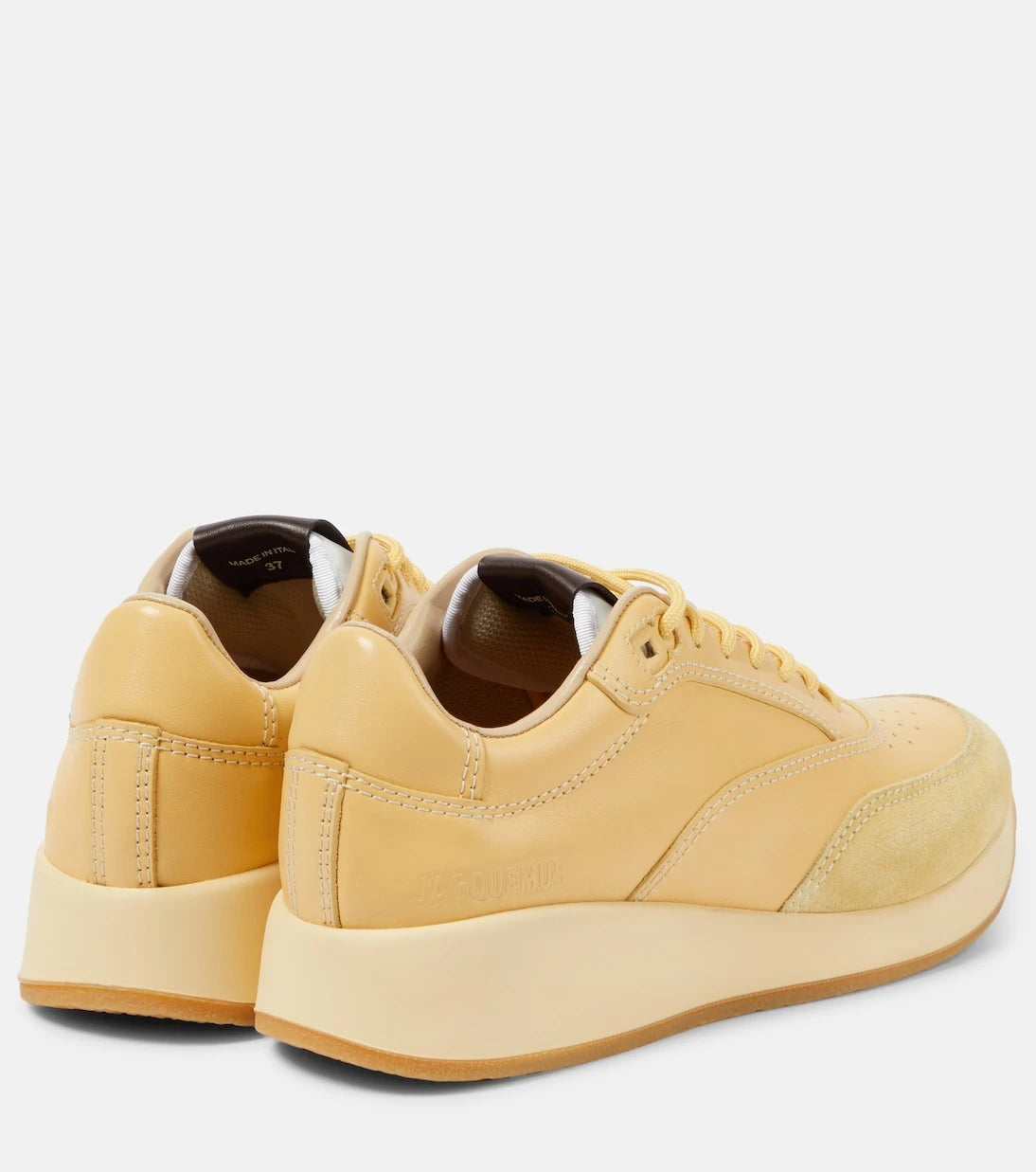 Jacquemus - La Daddy leather sneakers