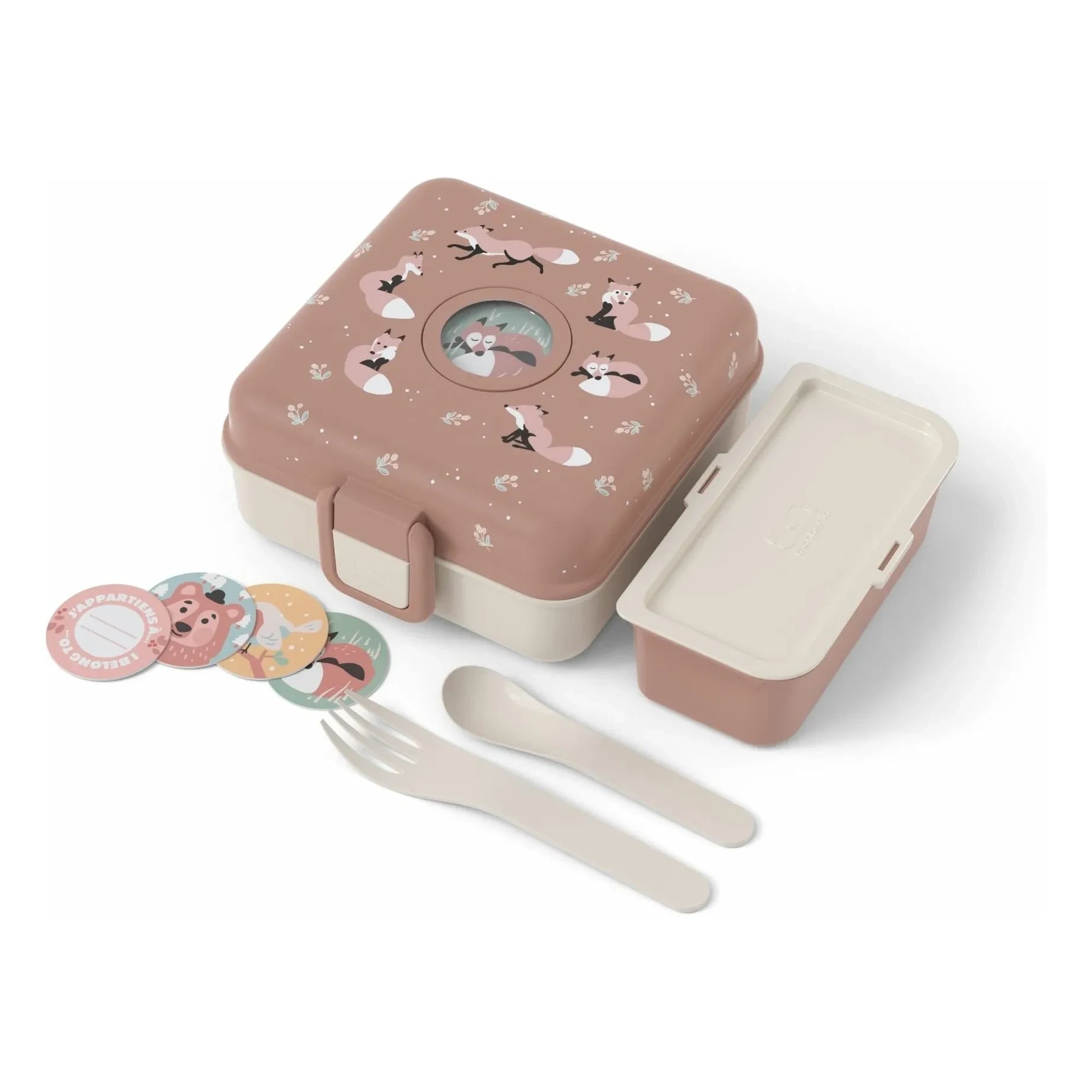 Monbento - Lunch box Snacky Renard | Cannelle