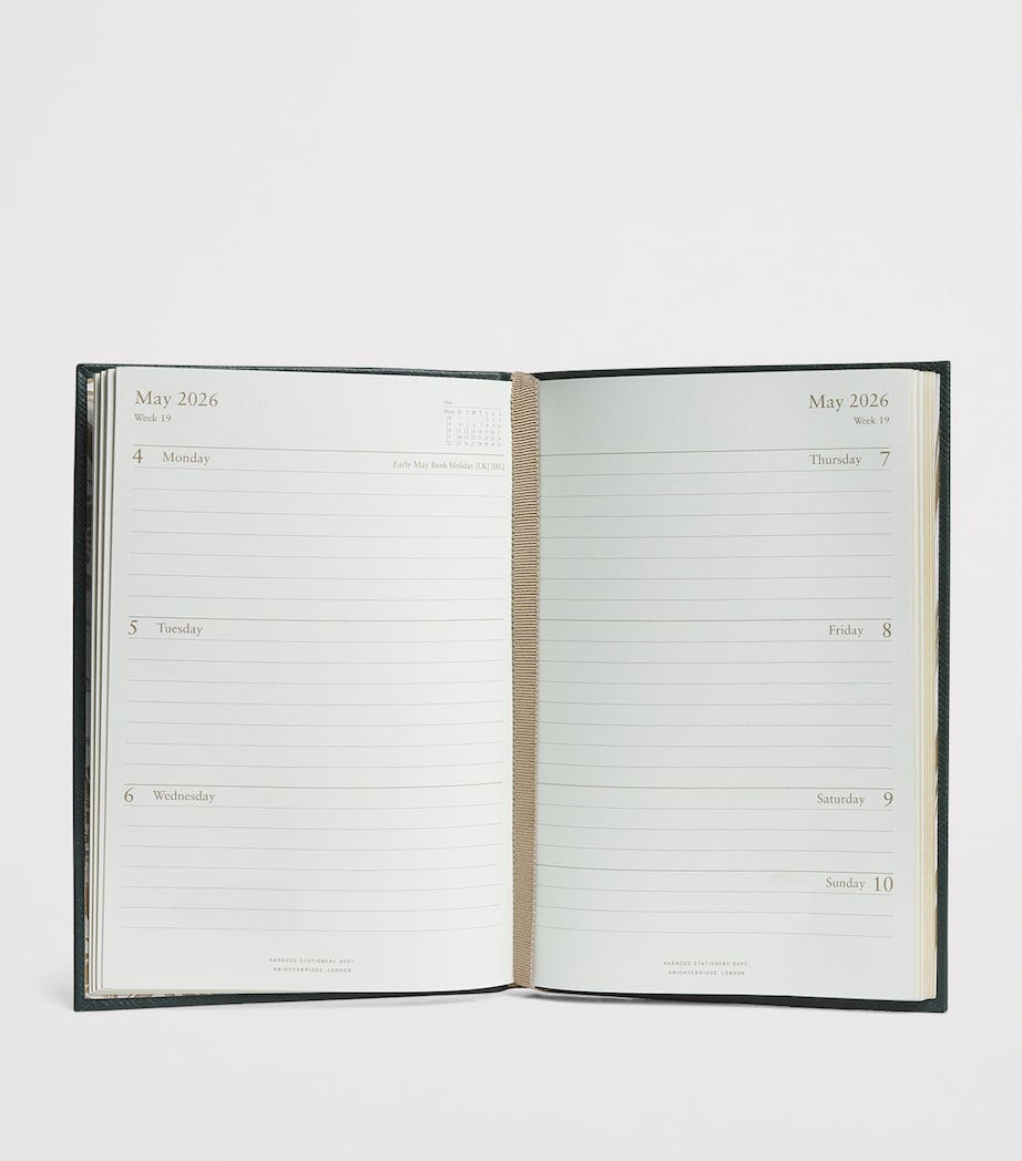 Leather A5 Diary 2026