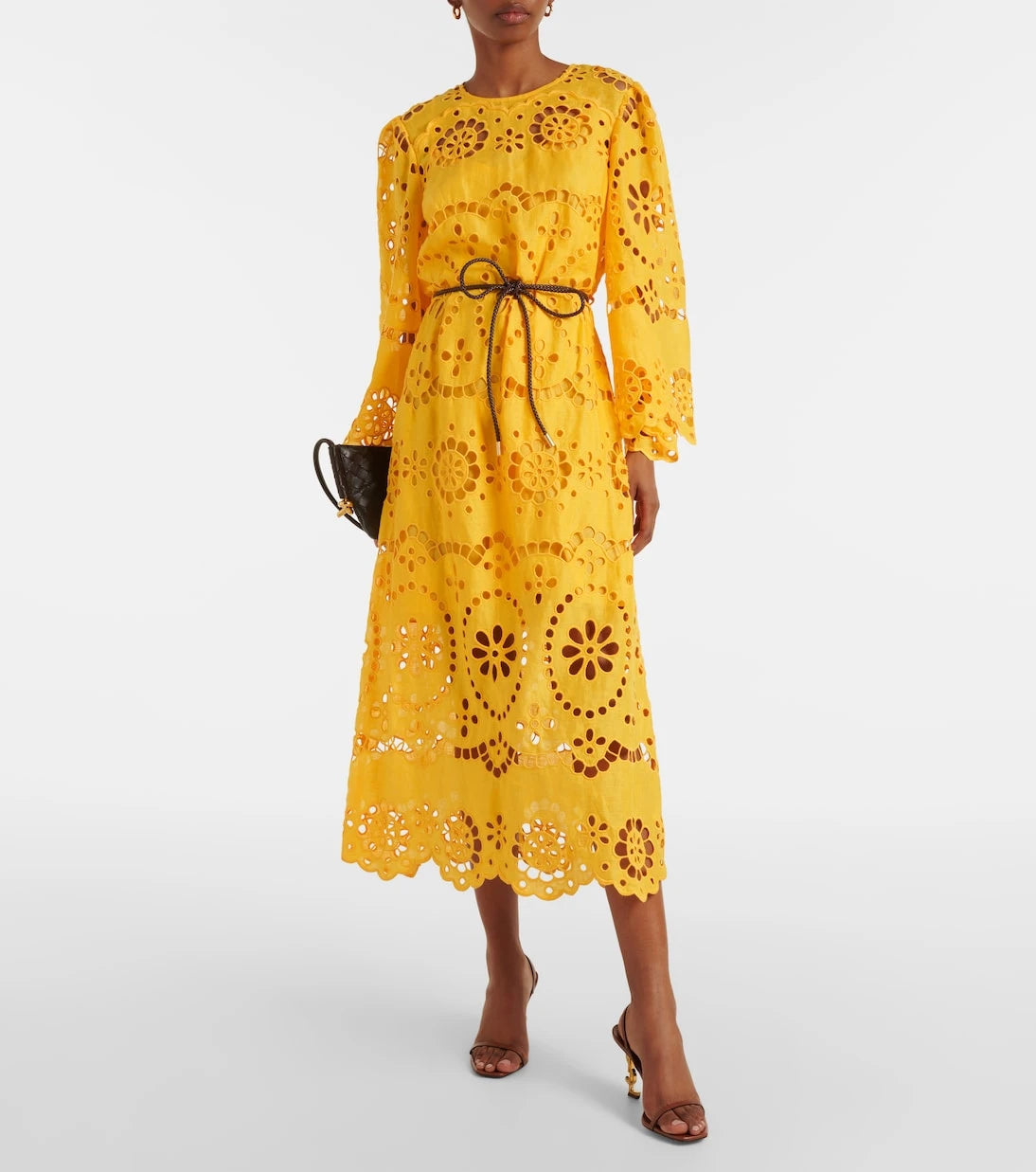 Zimmermann - Pop embroidered midi dress