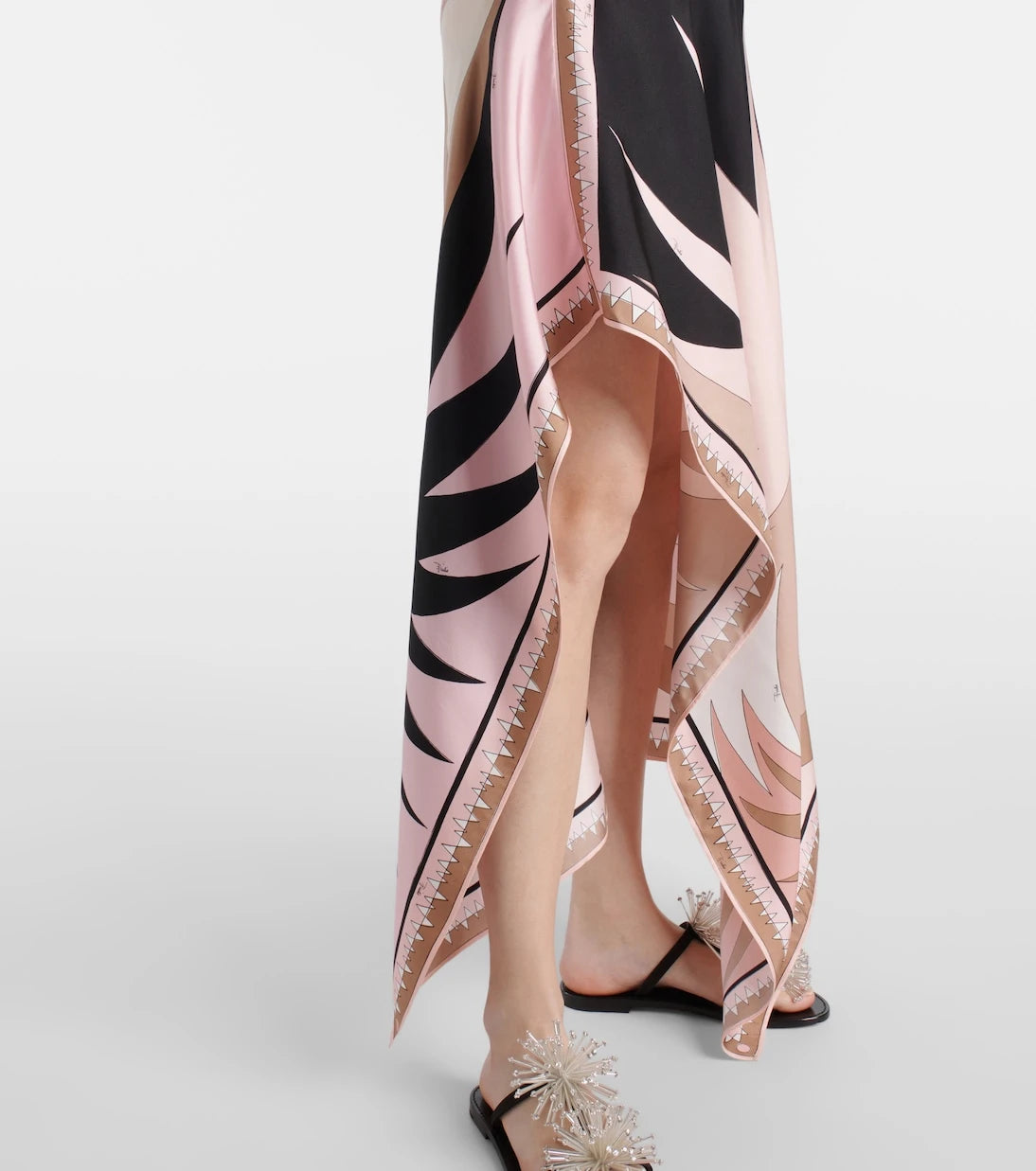 Pucci - Stella knitted silk-blend midi dress