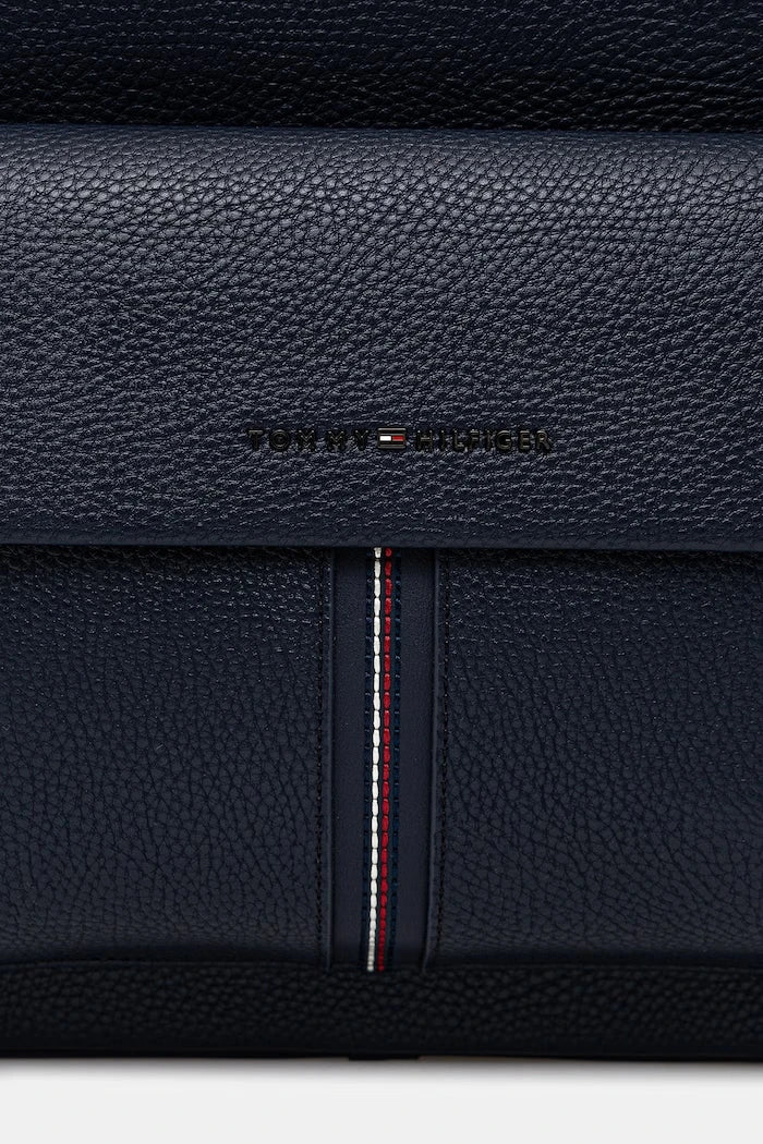 Tommy Hilfiger erkek suni deri sırt çantası