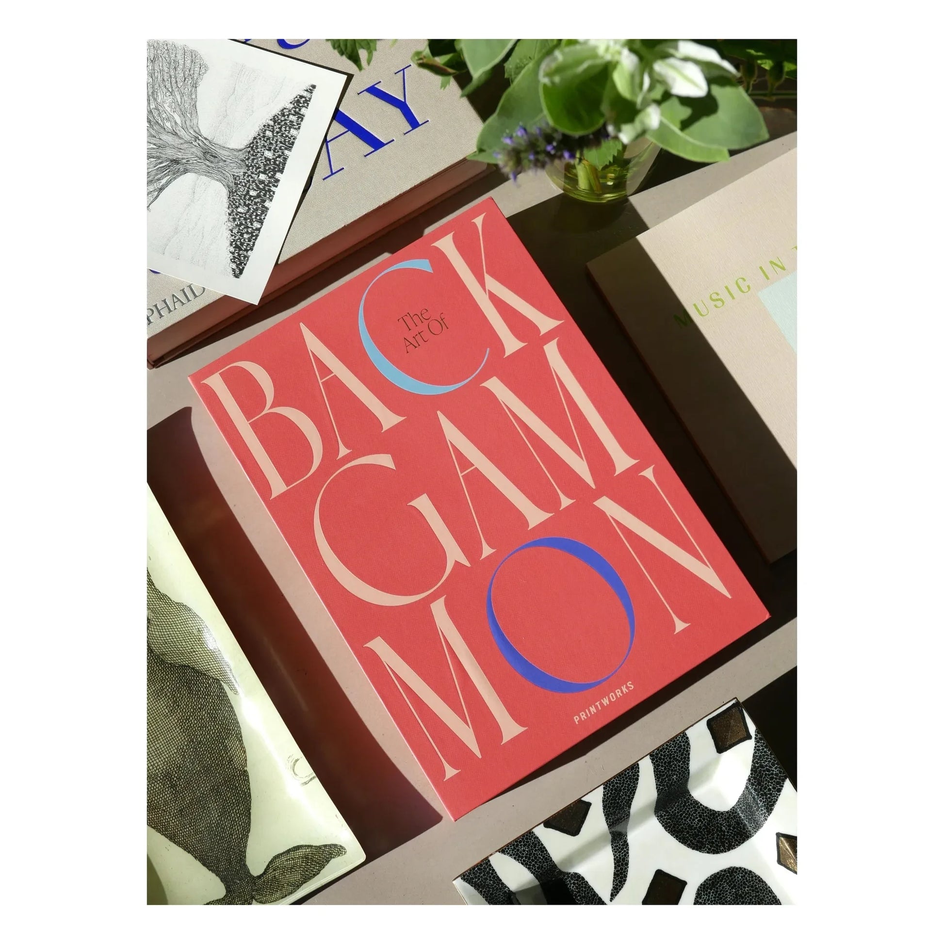 PrintWorks - Backgammon game | Red