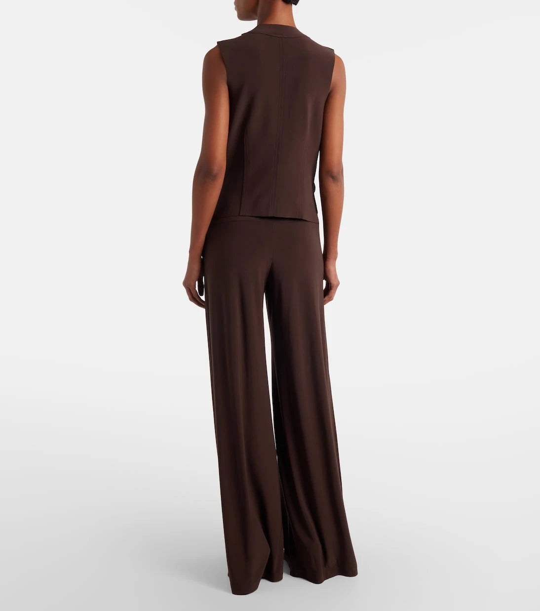 Norma Kamali - Jersey wide-leg pants