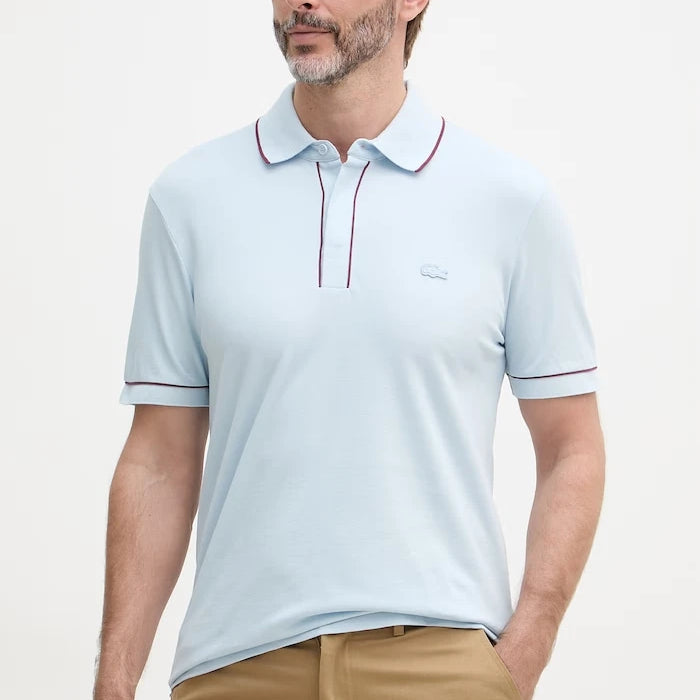 Lacoste erkek pamuk elastan yakalı tişört