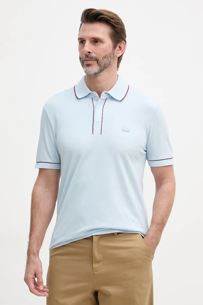 Lacoste erkek pamuk elastan yakalı tişört