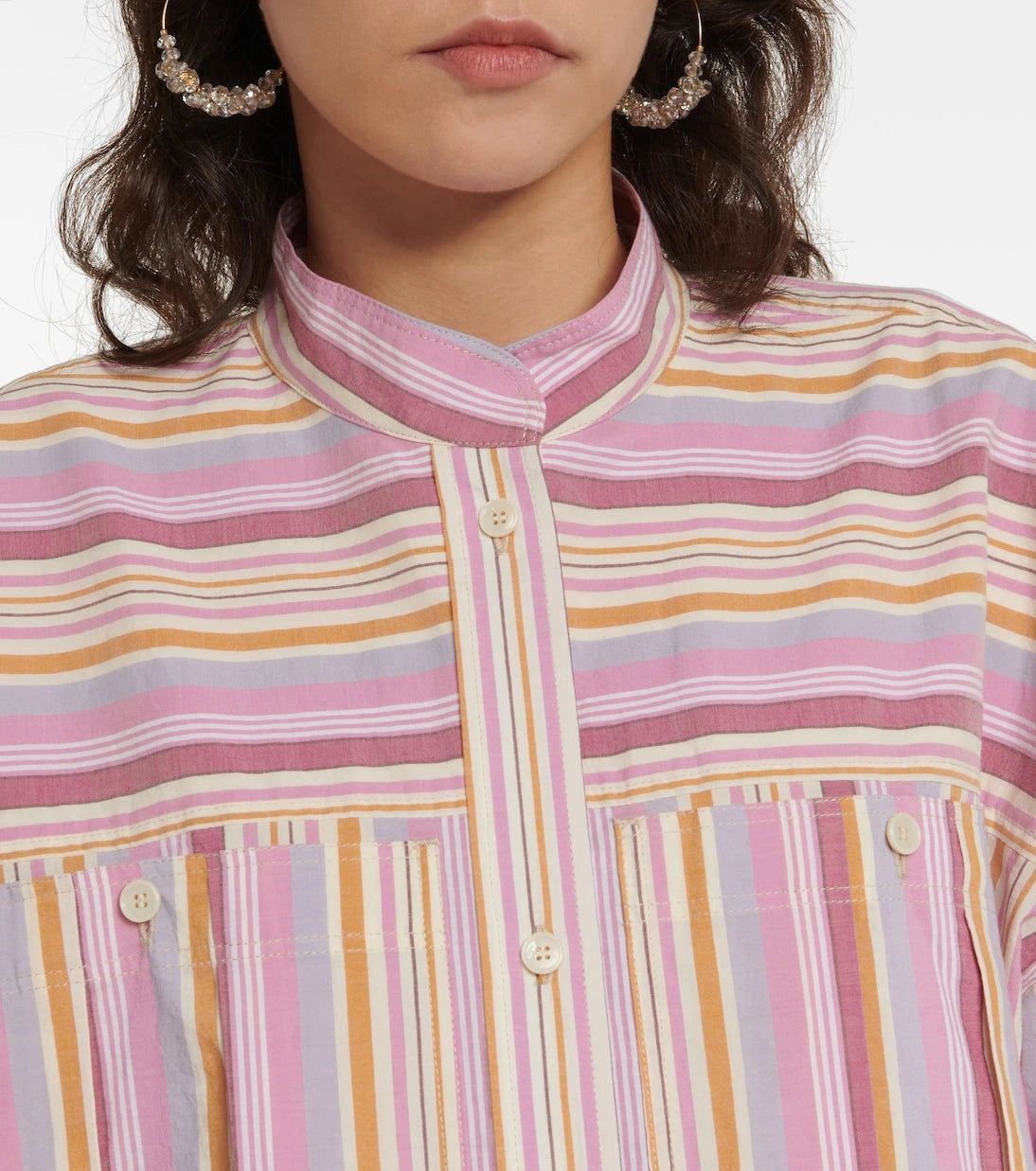 Isabel Marant - Taylor striped cotton shirt