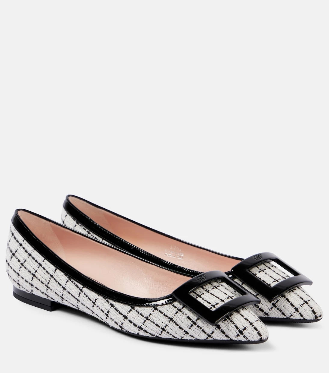 Roger Vivier - Gommettine bouclé ballet flats