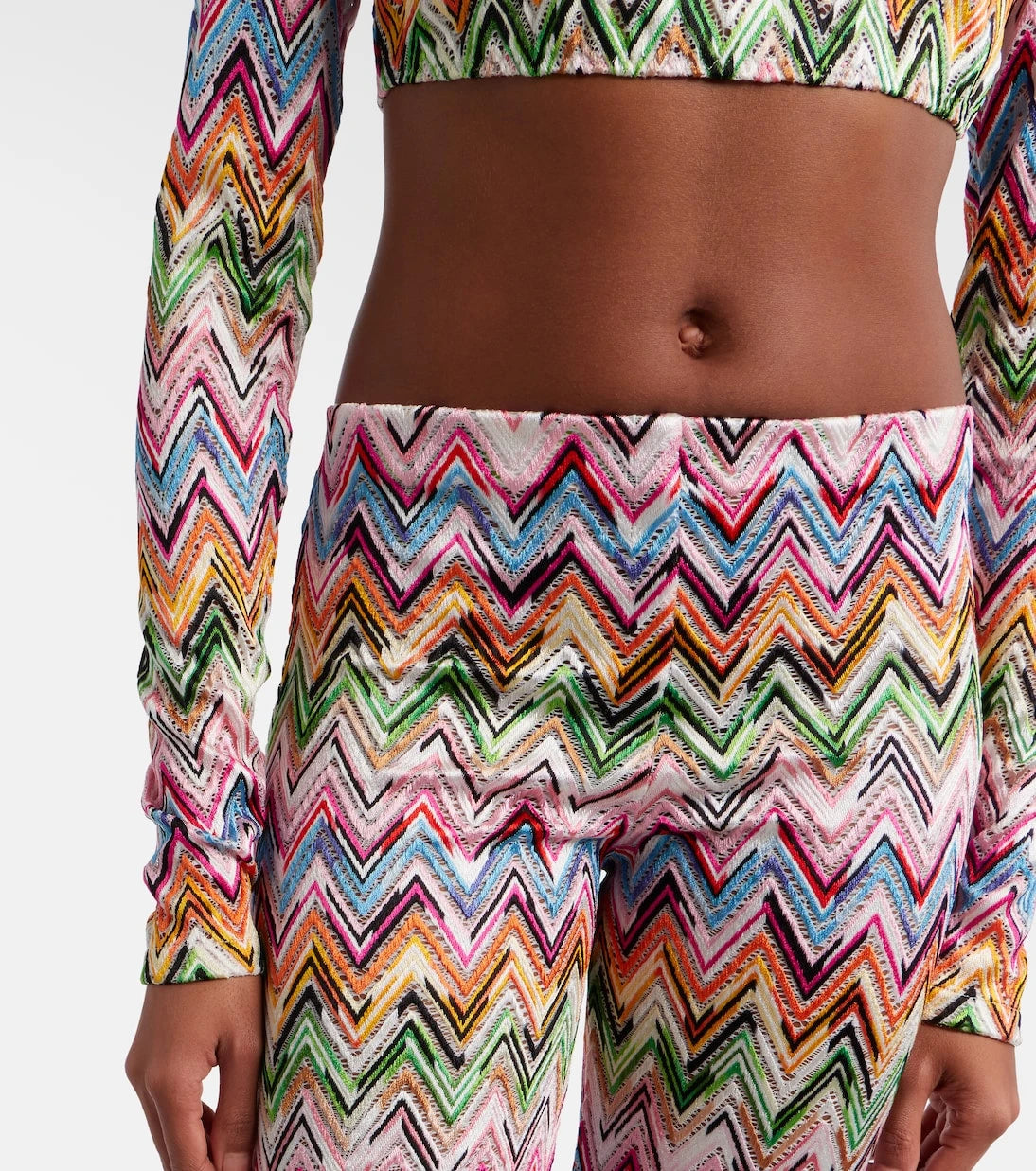 Missoni - Zigzag crop top