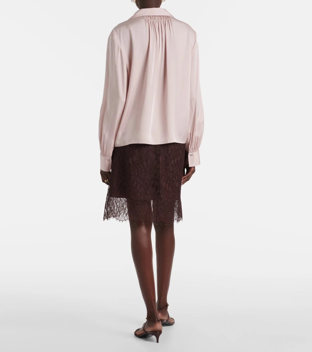 Vince - Silk-blend blouse