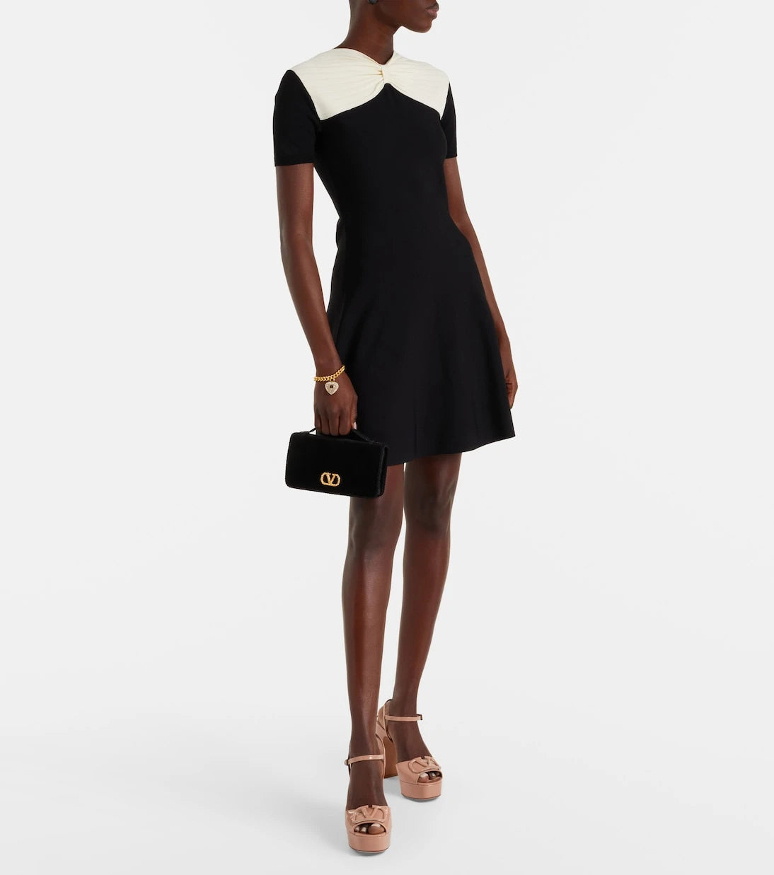 Valentino Garavani - VLogo 115 patent leather platform sandals