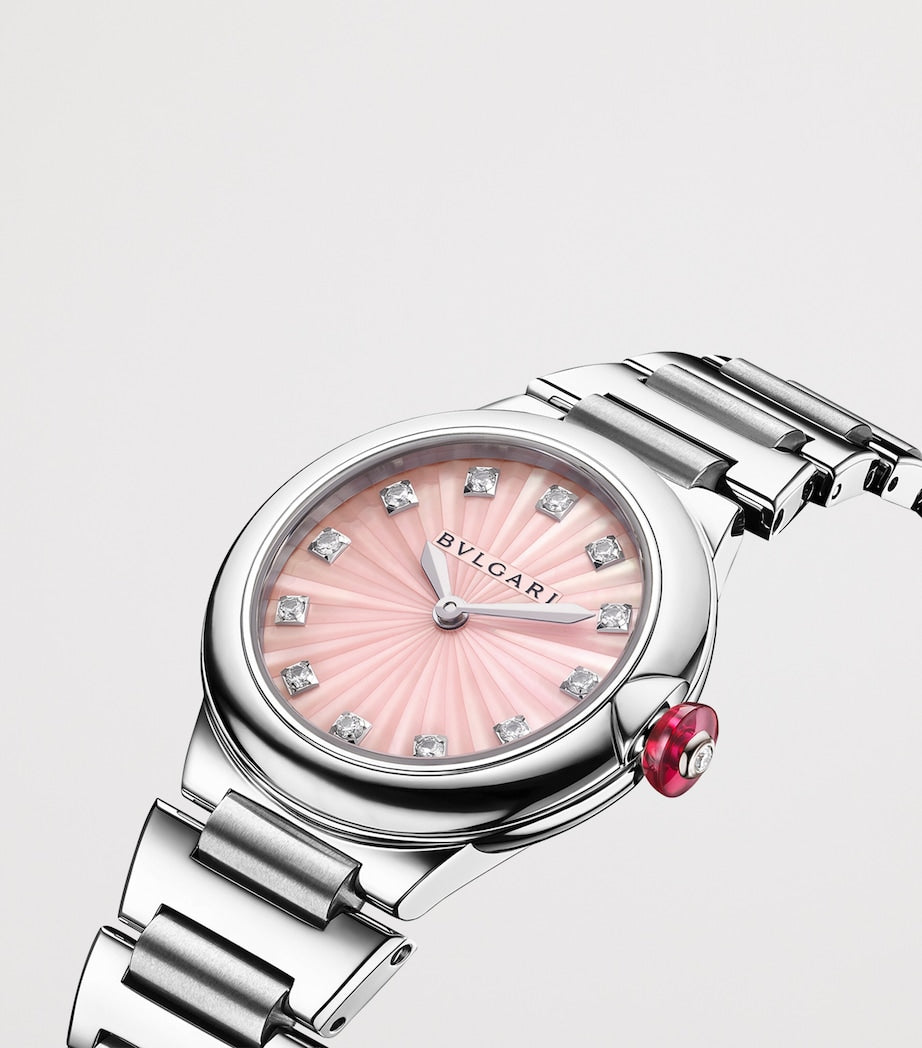 Stainless Steel Lvcea Watch 28mm