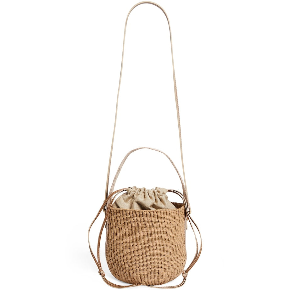 Chloé Nude Small Woody Basket Bag