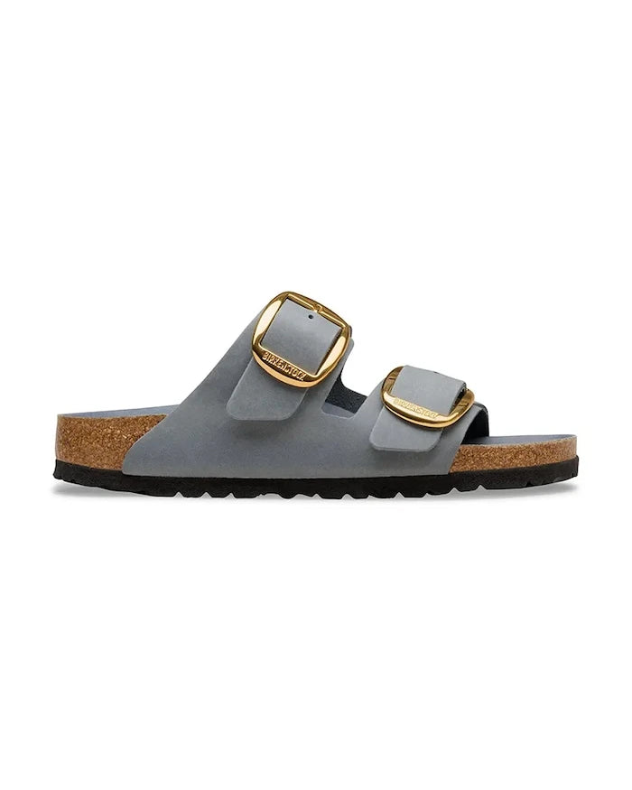 Birkenstock чехли дамски от кожа Arizona Big Buckle