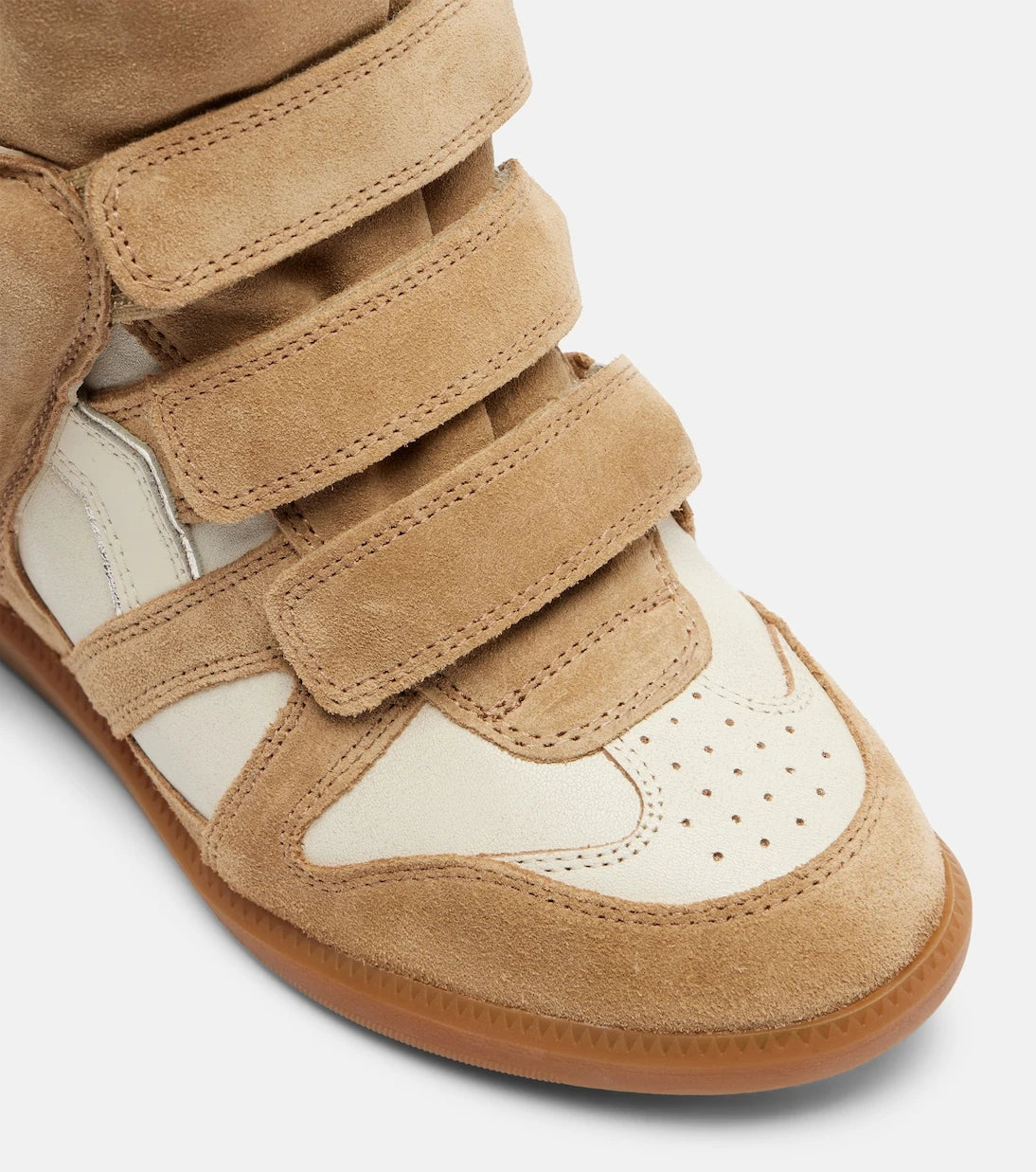 Isabel Marant - Bekett suede high-top sneakers