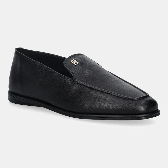 Кожени мокасини Tommy Hilfiger TH LEATHER LOAFER
