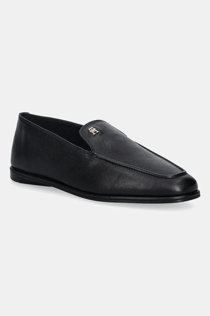 Кожени мокасини Tommy Hilfiger TH LEATHER LOAFER