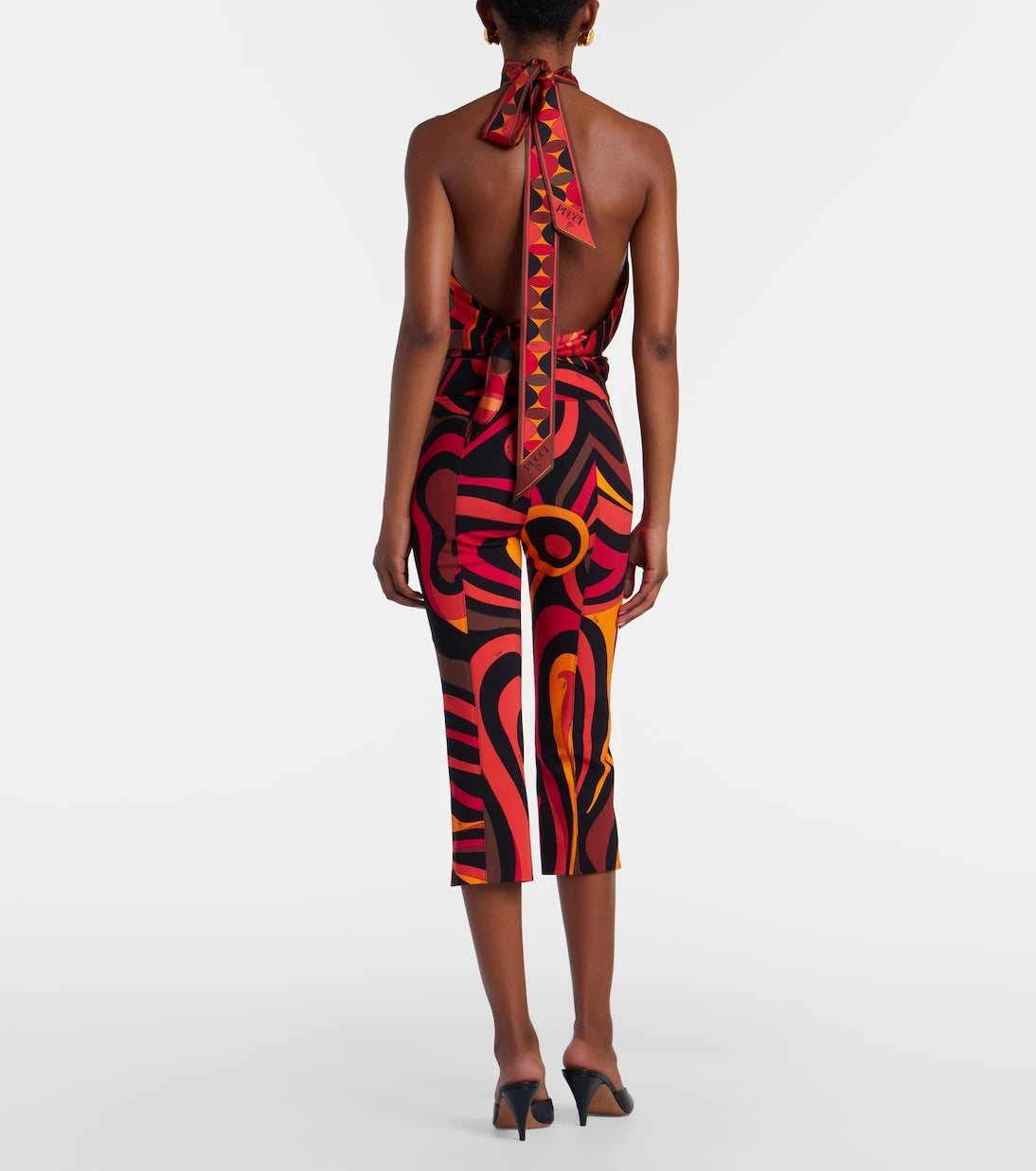 Pucci - Marmo jersey capri pants