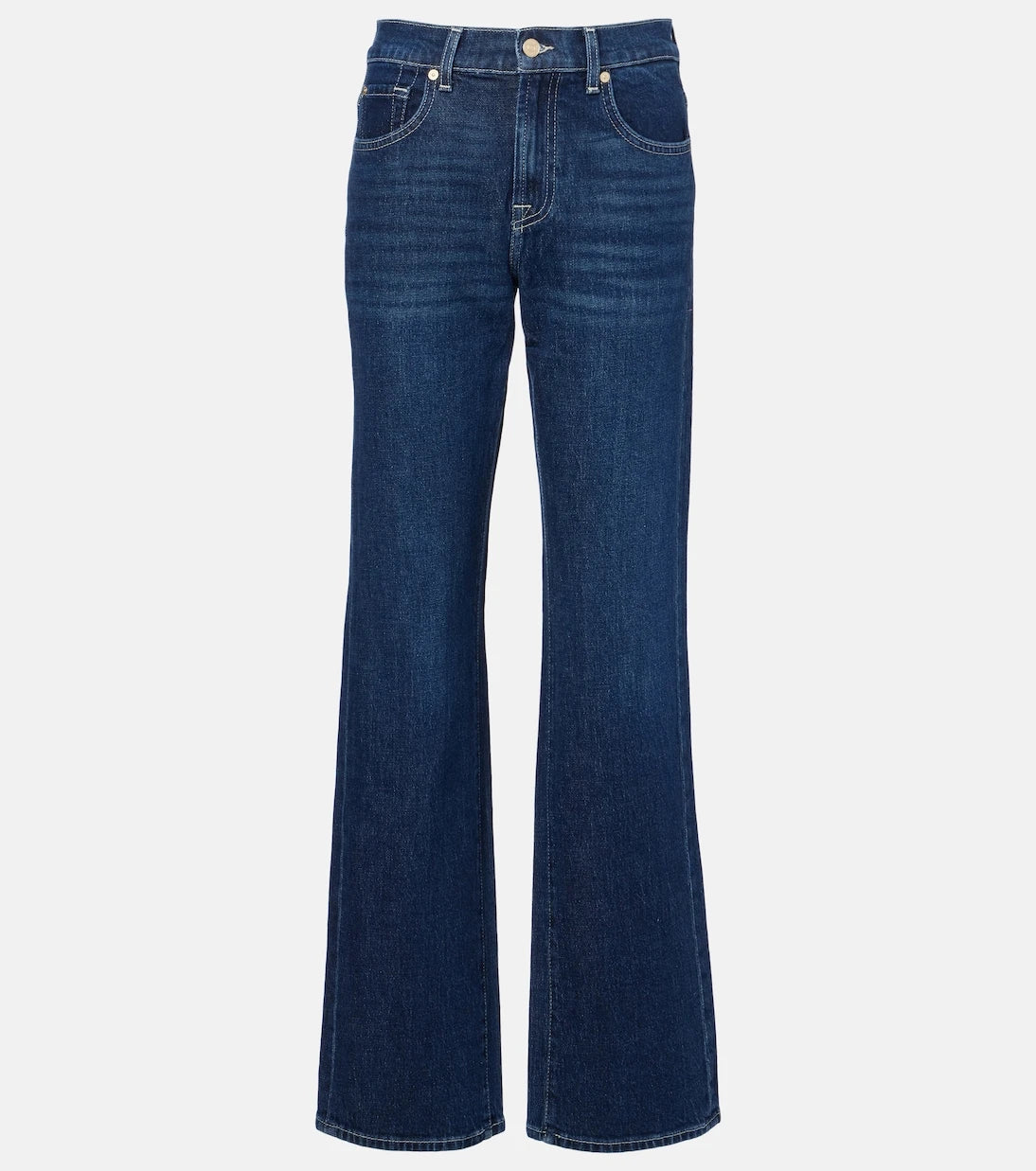 7 For All Mankind - Tess high-rise straight jeans