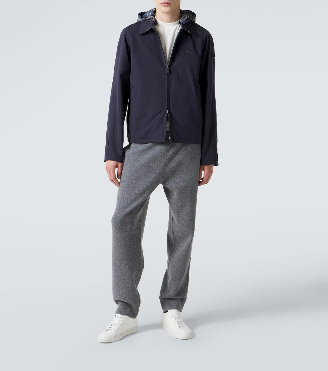 Burberry - Cashmere-blend straight sweatpants