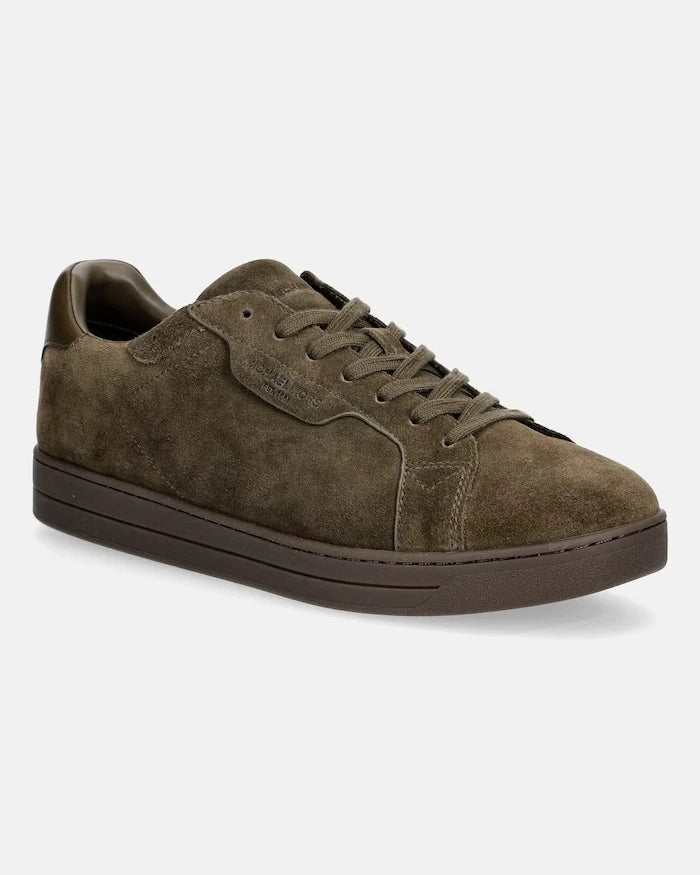 Michael Kors Keating Lace Up Erkek Süet Sneaker