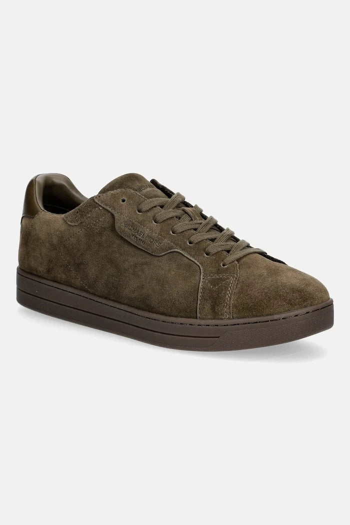 Michael Kors Keating Lace Up маратонки мъжки от велур
