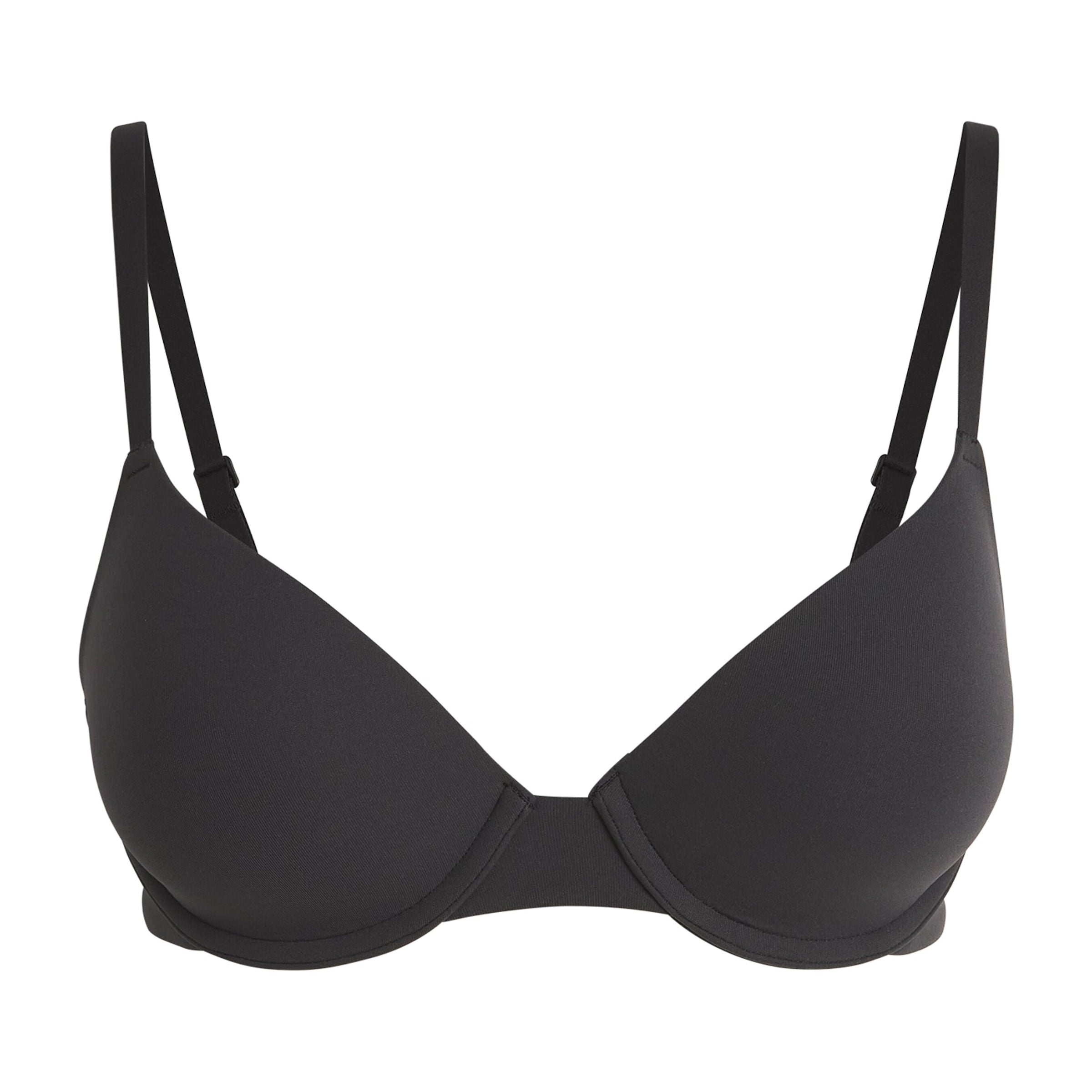 Skims Black Fits Everybody T-Shirt Bra
