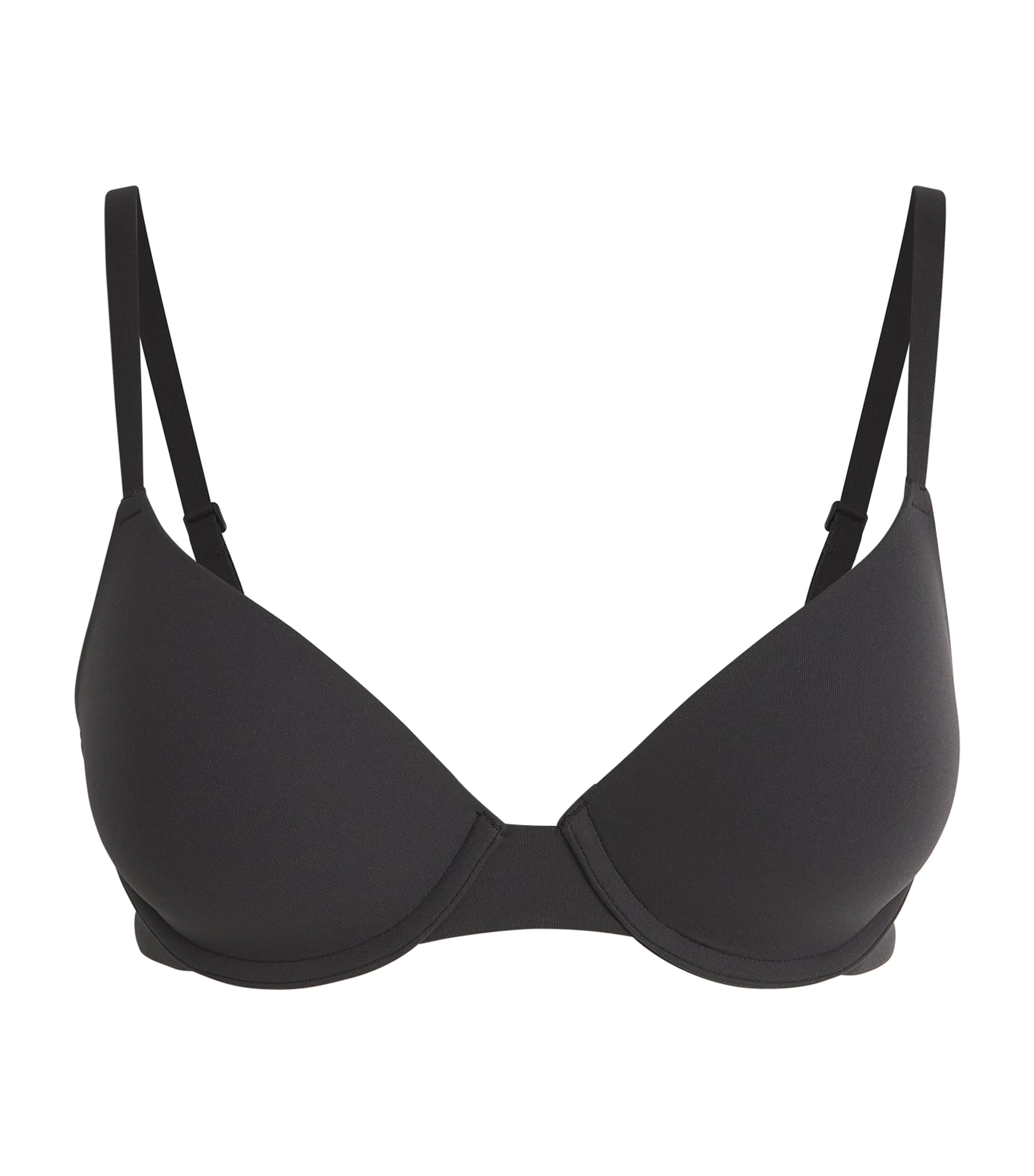 Skims Black Fits Everybody T-Shirt Bra