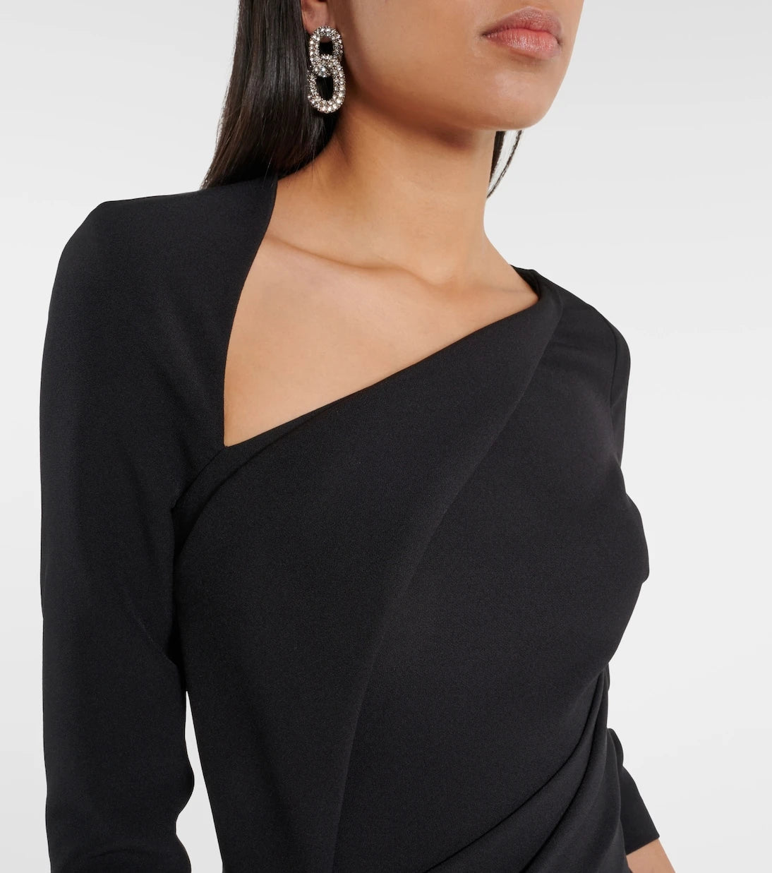 Safiyaa - Pollina crêpe gown
