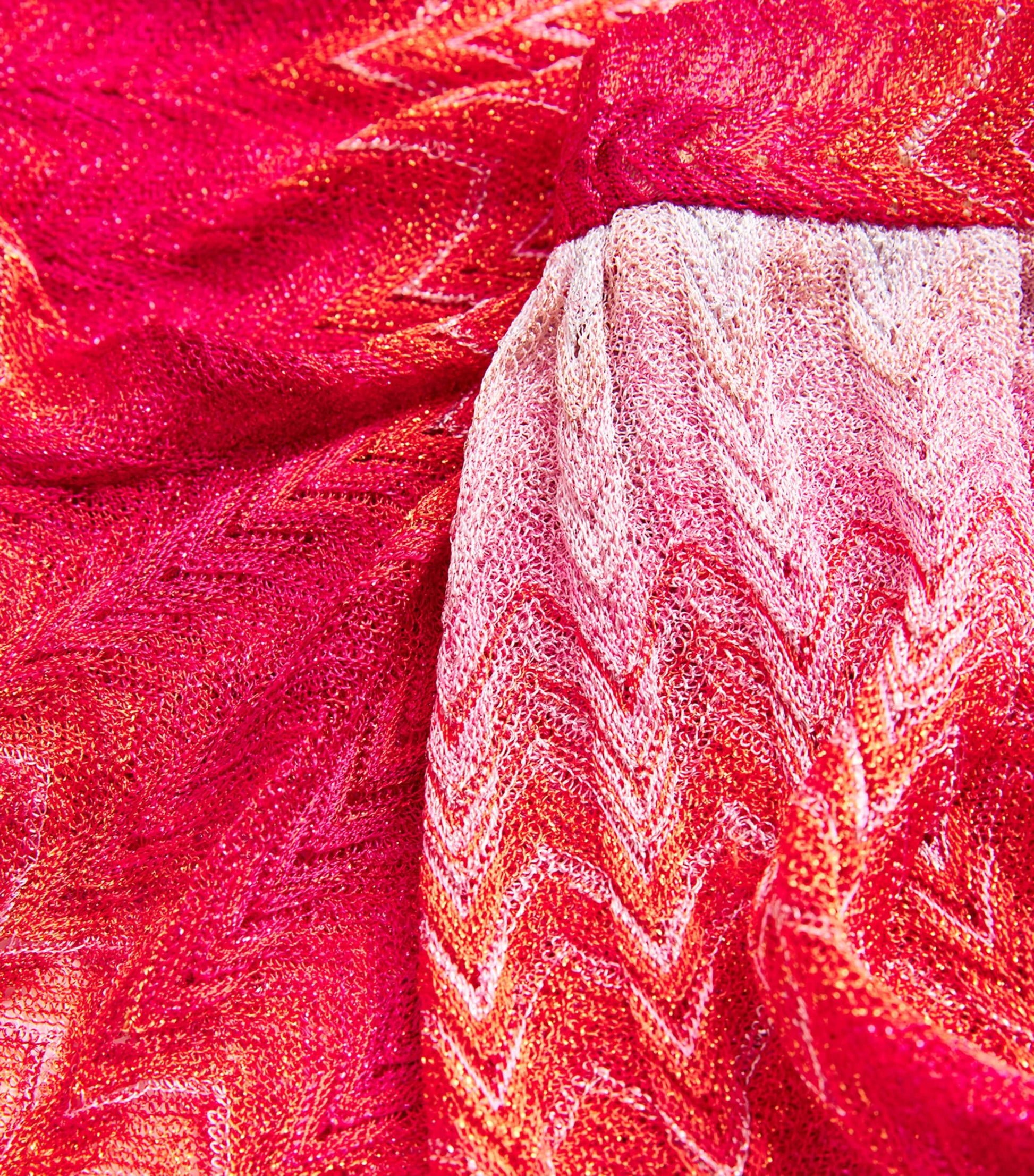 Missoni Red Ombré Crochet Shorts