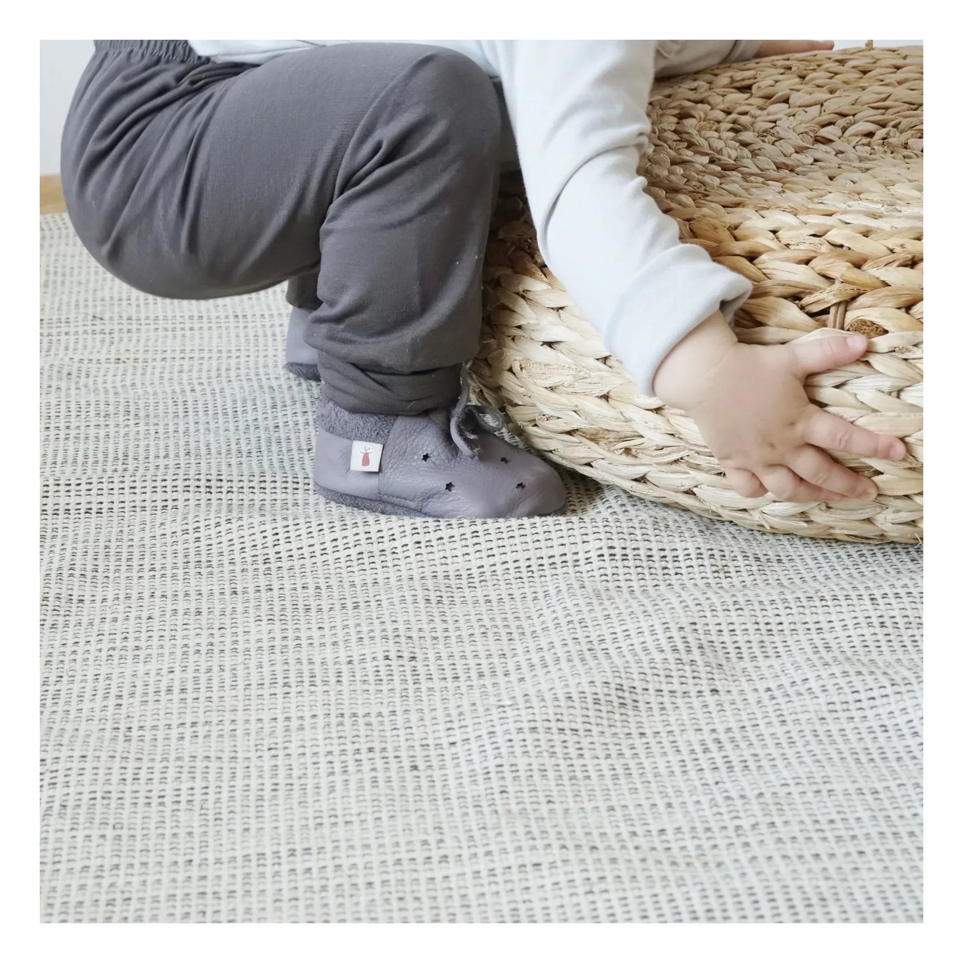 Baobaby - Star Slippers | Grey