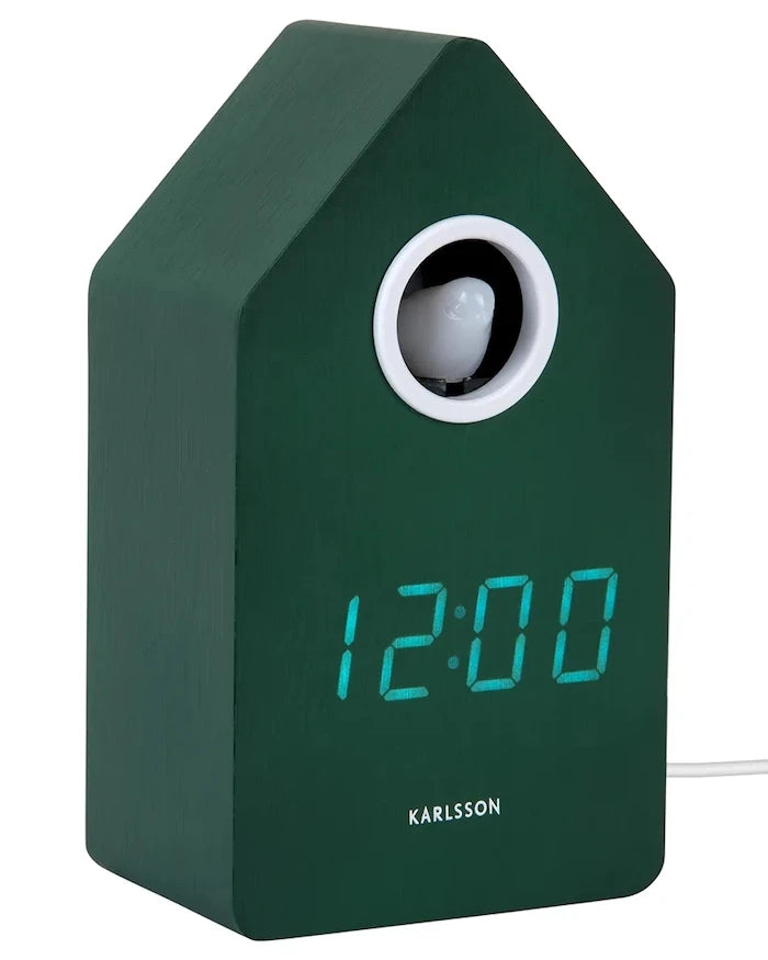 Karlsson Cuckoo LED 16 cm LED Guguklu Çalar Saat
